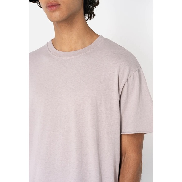 John Elliott Mens Anti Expo Tee T-Shirt Short Sleeve Cotton Haze Size 6 XXXL - Picture 7 of 11